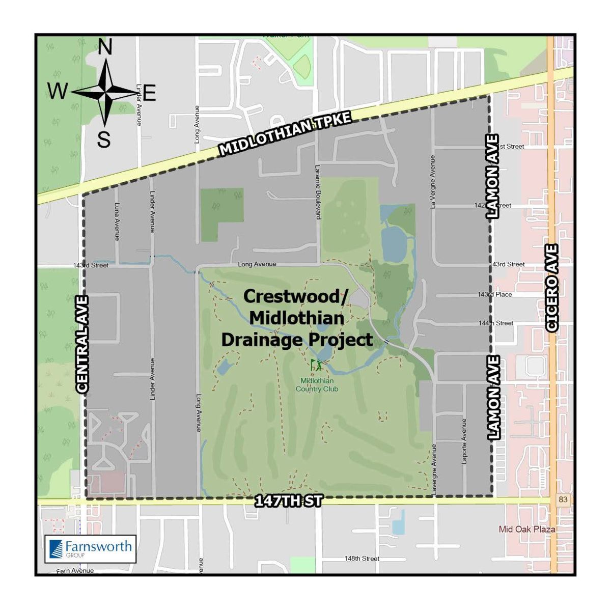 Crestwood/Midlothian Drainage Project