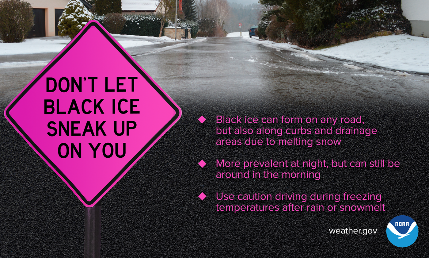 black ice infographic