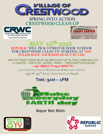 Crestwood Clean-up